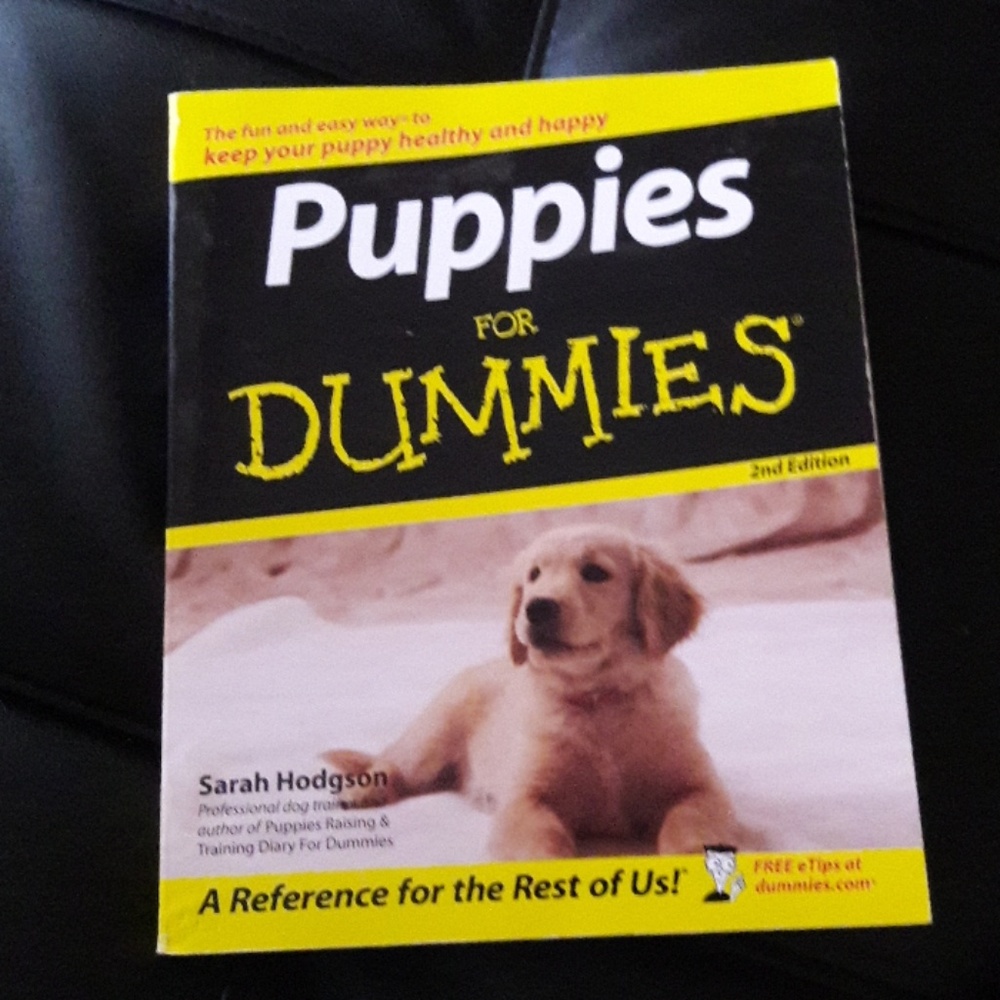 Puppies for Dummies book